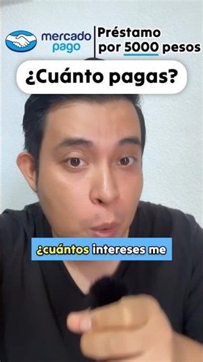 How much do you pay for 5,000 pesos on Mercado Pago? Mercado Pago Cash Loan