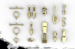 Jewelry CAD Design Clasp 3D Modeling with Rhino 3D