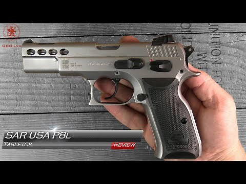SAR USA P8L Tabletop Review and Field Strip
