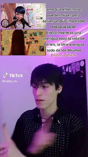 Cual es más loca? 🤣 cuenta sec@celes._.nu #miraculous #miraculousladybug #mlbs5 #mlbs5spoilers #marinette #ladybug #volpina #lilarossi