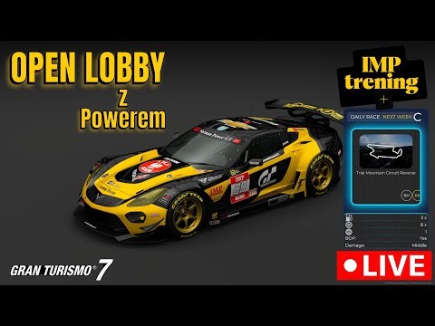 Gran Turismo 7 / Trening do Daily na przyszy tydzień + sim IMP