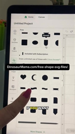 🎨 Day 5: Cricut Design Space Intro We’re diving into the basics of Cricut Design Space today! ✨ I didn’t want to break this up into parts, but this video was getting too long 😅 — so we’ll continue tomorrow and wrap it up, ready to CRAFT! 🖤 Stay tuned for: ✅ Layering & alignment tips ✅ Saving & organizing your projects ✅ Quick hacks for faster designing 👩‍🎨 Perfect for: Cricut beginners who want to feel confident before their first cut! Tutorial By Tiktoker :dinosaurmamasvg #CricutDesignSpac
