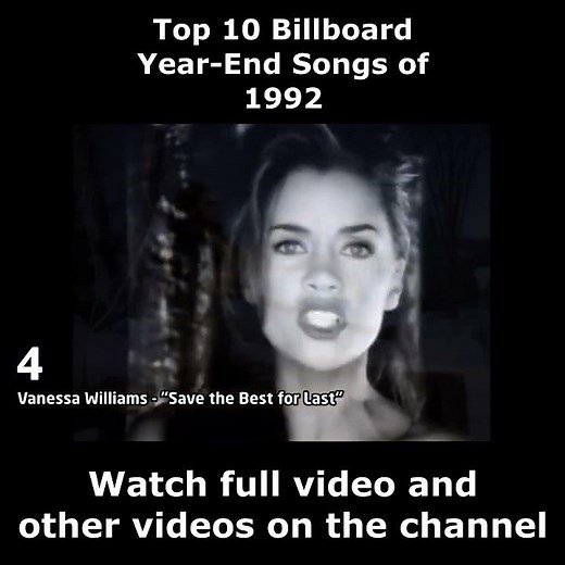 Top 10 Billboard Year-End Songs of 1992