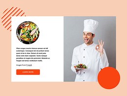 Smart kitchen - Website Template by Nicepage