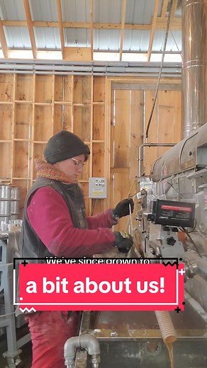 a little bit about our family farm. 😁🍁 #maplesyrup #woodfired #firewood #maplefarm #newengland #kids #homestead #Vermont #farm #farmlife #farmkids #family #familyfarm