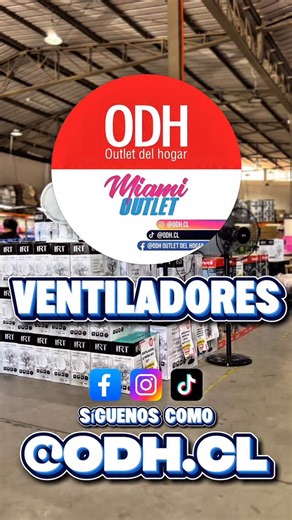 ODH Outlet del Hogar on Instagram: "Ventiladores en Miami outlet y Outlet del hogar😍👋"