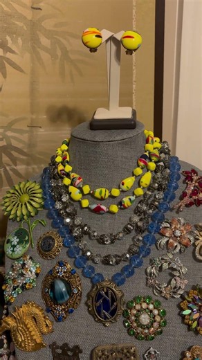 Fantastic Costume Ready to Be Adorned #jewelry #buyitnow #costumejewelry #brooches #bracelets
