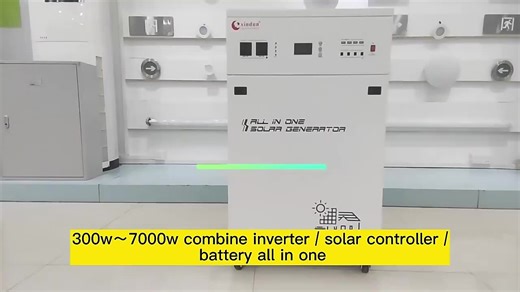 Portable 1000W 3000W 6000W Solar Power Generator Set for House Complete 500W MPPT Controller Polycrystalline Silicon Solar Panel