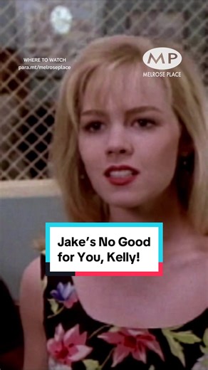 Jake's no good for you, Kelly! #MelrosePlace Now Streaming on Paramount #1990s #90sfashion #90stv #90sthrowback @Beverly Hills 90210