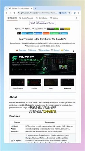 FinceptTerminal — Free Open-Source Bloomberg Alternative