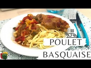 French south west specialty – Basque pepper chicken (Chicken basquaise) - Very easy recipe