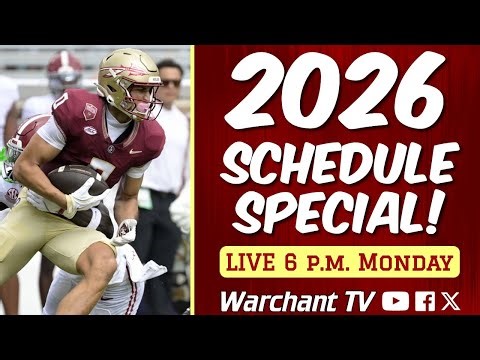 FSU Football Schedule 2026 | Florida State Football | The SMASH 1-26-26 | Warchant