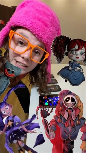 ALL POPPY PLAYTIME CHARACTERS ARE CALLING ME! LILI LOVEBRAIDS, POPPY, PROTOTYPE, HUGGY WUGGY