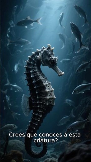 El verdadero nombre del caballito de mar 🐎🌊