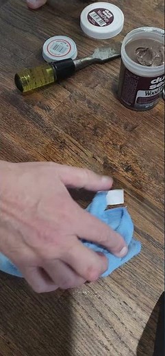 Quick, Easy DIY Fix for Holes, Gaps, Cracks in Your Finished Hardwood Floors
