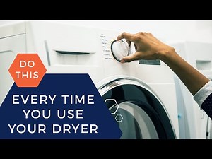 How to Properly clean your dryer