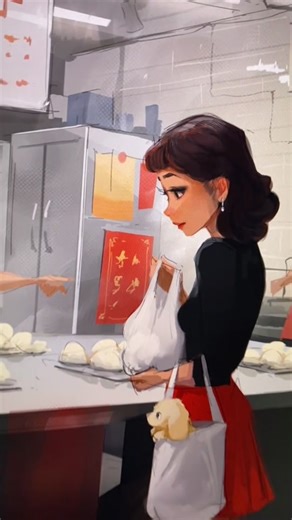 Pork buns 🥺 head over to my ig for the final piece 👀 #digitalart #digitalartist #digitalpainting #illustration #drawing #painting