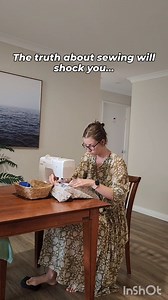 When I tell my husband I've been sewing today, but my sewing machine hasn't been touched, this is what I mean 🫣 Wearing my dreamy @daughtersofindia Kyra Maxi, which was kindly gifted, and I am proud to stand behind 🌿 I'm convinced that life feels so much more joyful when you wear a dress for mundane tasks (sewing not counted as mundane, obvs) 🌼 Did I miss any "sewing-not-sewing" tasks? | Sew With Miriam G