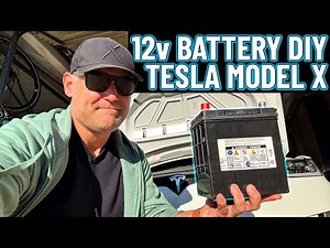 Tesla Model X 12v Battery Replacement: HOW TO | DIY