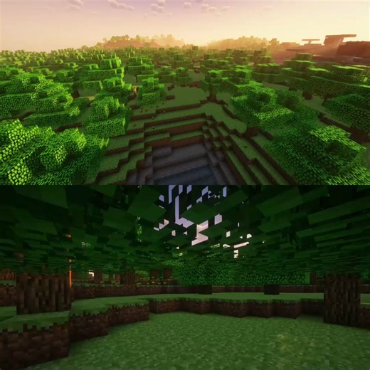 Every biome in the Regions Unexplored mod!