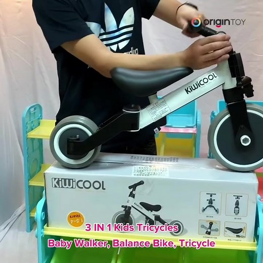 KIWI COOL 3-in-1 Kids' Tricycle Review