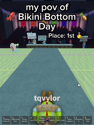 I loved the emote part! 🤩 #fyp #viral #ora #roblox #spongebob | roblox