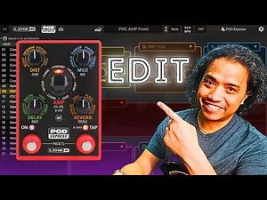 LINE 6 POD Express Edit for Guitar PLUS FAQ answered!