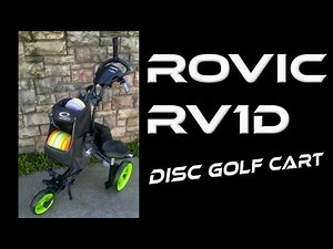 Rovic RV1D Disc Golf Cart Review - Disc Golf Nerd