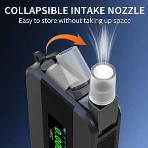 [Hot Item] Professional Portable Alcohol Tester Rechargeable Digital Breath Tester