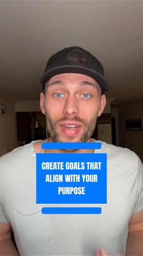 Create Goals That Align with Your Purpose To create goals that align with your purpose, start by identifying your top three goals. If you don't have any, reflect on when you feel proudest of yourself and describe who you are in those moments. Then, think of six words you'd want others to remember you by after your death. Check if these top three goals align with your answers to the latter two questions. The key is to align your goals with your personal values and moments of pride, rather than wh