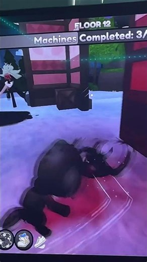 Distracting sprout on icy floor is really hard