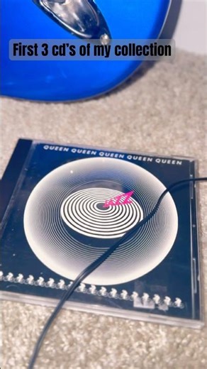 The start of my cd collection #nostalgia #collector #cds #radiohead #thecure #queen #music #guitar