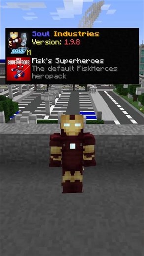 Using Iron Man Mk 3 in Minecraft - These Details are INSANE
