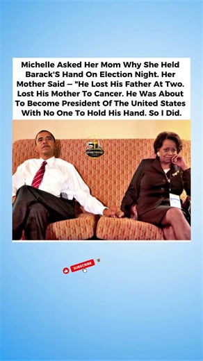 Why Michelle Obama's Mom Held Barack's Hand On Election Night ❤️ #BarackObama #MichelleObama