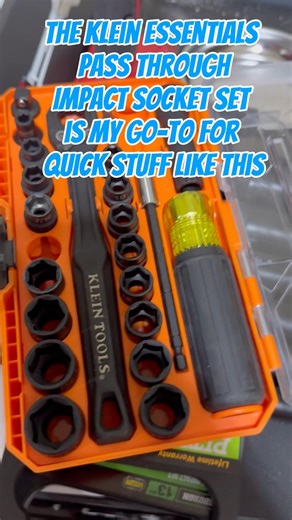 The BEST Tool Bag Socket Set! #kleintools #klein #kleinknect