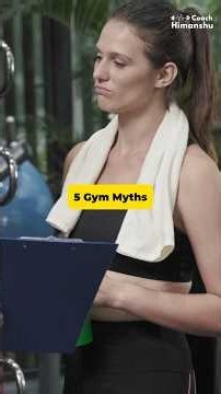 5 Biggest Gym Myths Busted in 60 Seconds | Science-Based Fitness Facts