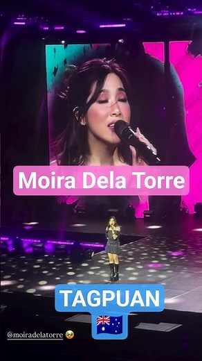 Moira Dela Torre Stuns Sydney: A Soulful Rendition of Tagpuan at ASAP XP Australia 2026.