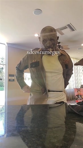 Zombie cop costume #horror #Zombie #cosplay #costume