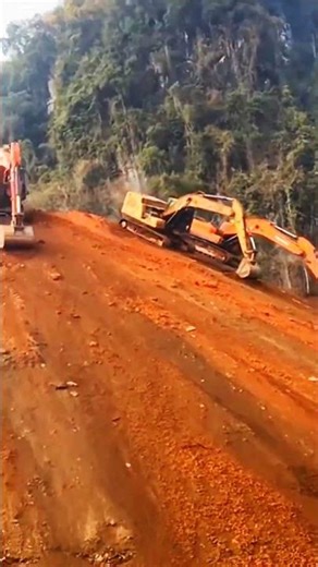 Excavator levels slope—hand holds rhythm of bucket, soil and grade bonds true with crafted precision