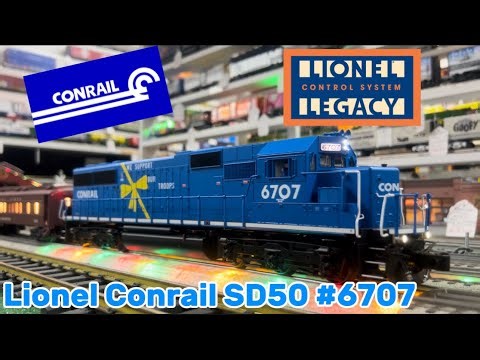 Lionel Legacy Conrail SD50 #6707