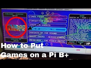 Pi Arcade: How to put Roms on RaspberryPi 3 B+