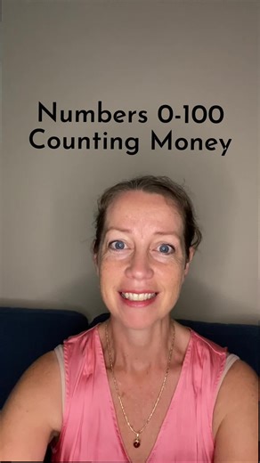 Numbers 0-100: Counting Money. This is a beginner English video. I say the numbers slowly. Listen and repeat. #englishteacher #americanenglish #english #learnenglish #esl #refugeesupport #englishisfun #tesol #ell #numbers