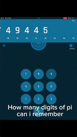 How many digits of pi can i remember? #pi #challenge #abcxyz #memorytest #memory #shorts #shortsfeed