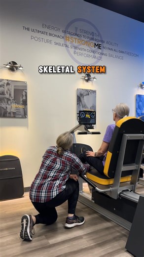 At OsteoStrong, we have specialized machines designed to safely load bone with more force than weight lifting to rapidly strengthen the skeletal system. With just 1 session per week, our unique system for developing skeletal strength has been scientifically proven to increase bone density, muscular strength, balance, and posture while reducing joint and back pain. Our OsteoStrong center is currently offering Complimentary Discovery Sessions because we want to educate our community how our unique