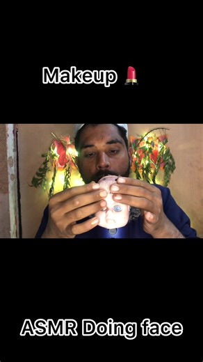 ASMR Makeup Application for Relaxation