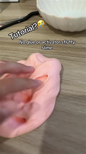 Fluffy Slime Without Glue or Activator