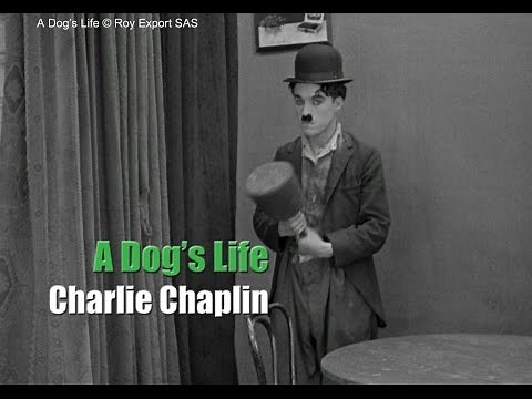 Charlie Chaplin - A Dog's Life - Hand Scene ("Puppet" Gag)