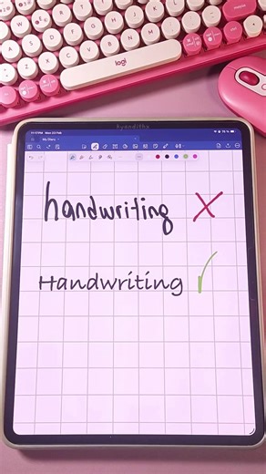Handwriting vs Fonts in GoodNotes ✍️