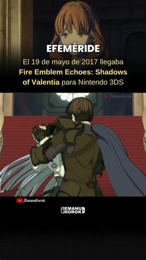 ¡9 Años de Fire Emblem Echoes! ⚔️ ¿El Mejor Remake de 3DS? #FireEmblem #Shorts