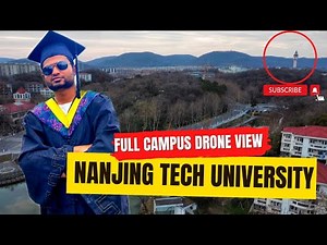Nanjing Tech University Full Campus | After Lockdown | Drone View 4K Video
